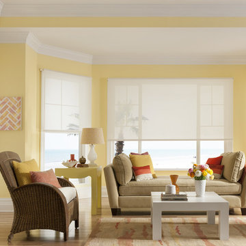 Bali Solar Shades with Continuous-loop Lift and Reverse Roll