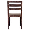 Porter Designs Fall River Solid Sheesham Wood Dining Chair - Walnut