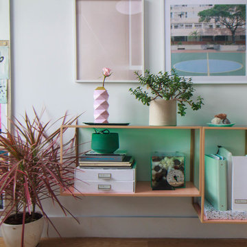My Houzz: Refreshing Color Energizes a Brooklyn Apartment