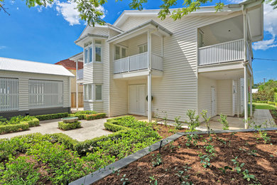 This is an example of a traditional house exterior in Brisbane.