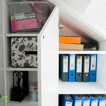 Loft bedroom wardrobe