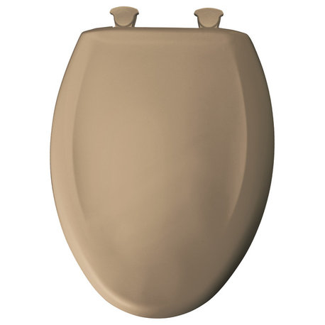 Bemis 1200SLOWT Elongated Closed-Front Toilet Seat and Lid - Sand