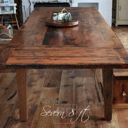 Reclaimed Wood Harvest Tables - Products