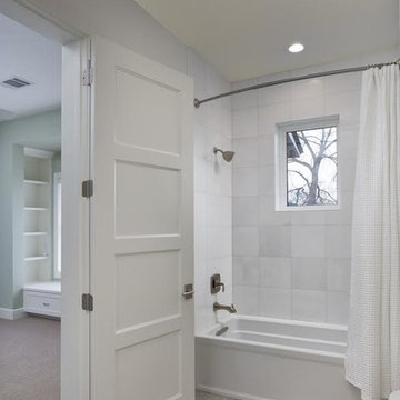 Full Bath White and Gray in Austin, TX