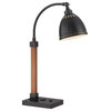 Lite Source LS-22538 Maruzio 1 Light Arc Desk Lamp - Dark Bronze