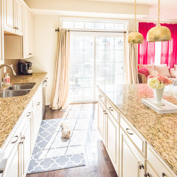 Stylish Santa Cecilia Granite Countertops At West Broad Village in Richmond, VA