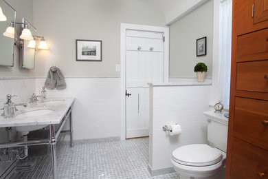 Inspiration for a timeless bathroom remodel in New York