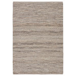 Jaipur Living - Jaipur Living Sanja Handmade Solid Area Rug, Taupe/Cream, 10'x14' - The handwoven Day Dream collection lends both visual texture and an indulgent feel to modern homes. The Sanja rug features a blend of wool and polyester yarns that are woven in an alternately chunky and fine weave for a grounding, organic look. Variation in the cream, deep brown, and taupe colors creates a dreamy dose of depth and dimension that effortlessly anchors any room.