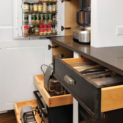 Plato Cabinets - Kitchen & Bath - Spice Jars And Spice Racks