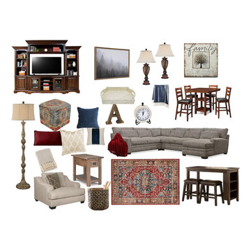 Interior E-Design Mood Boards