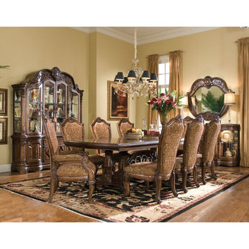 AICO Furniture Windsor Court 9 Piece Dining Table Set