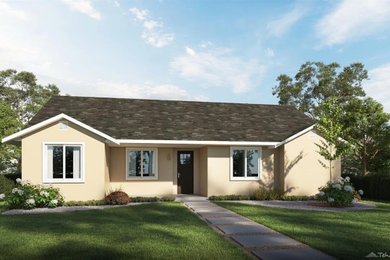 Inspiration for a timeless exterior home remodel in Other