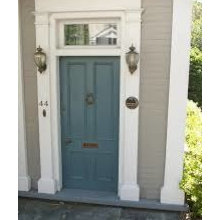 BLUE FRONT DOOR