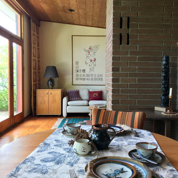 Salle à manger par / Dining Room by isaBelle ambiance (Home Staging)
