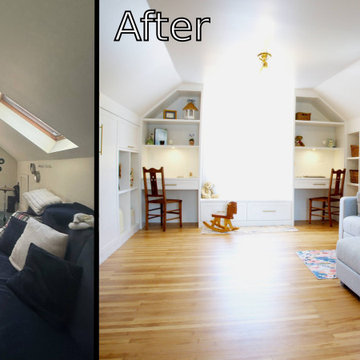 Mount Pleasant Attic Loft & Suite Transformation – East Vancouver