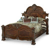 Windsor Court Mansion Bed, Vintage Fruitwood, Queen