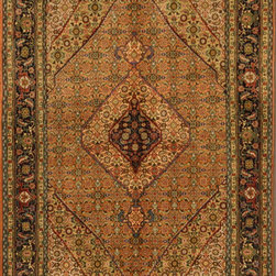 Persian Tabriz rug 3'5 X 5' - Area Rugs