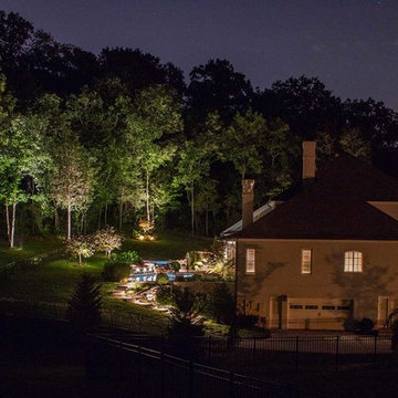 Backyard Pool and Patio Lighting Project
