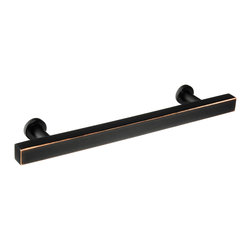 CKP - #1500 CKP Brand Hampton Collection Bar Pull, Oil-Rubbed Bronze, 128mm - Cabinet And Drawer Handle Pulls