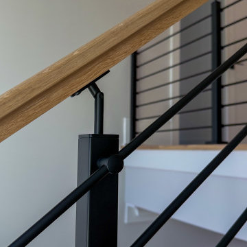 Project #147 | Modern Staircase with Seattle Style Stringer