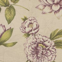 Phoebe Printed Springtime Linen Custom Made Curtains - Products