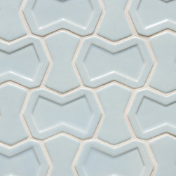 Vibe Parker Mosiac Field in Powder Blue - Tile