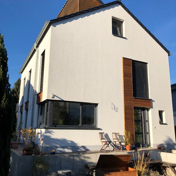 Neue Straßenfassade
