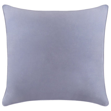 A1HC Throw Pillow Insert, Down Alternative Fill, Single, Slat Grey, 18"x18"