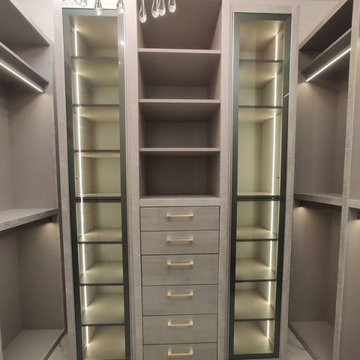 Miami Signature Collection Custom Design Walk-in Closet Systems by VelArt