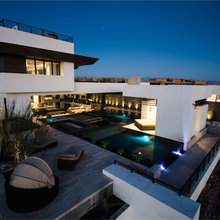 Combined Indoor/Outdoor Living Areas