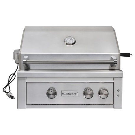 EdgeStar GRL300IBLP 60000 BTU 30"W Liquid Propane Built-In Grill - Stainless