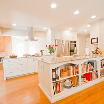 Open Concept Kitchen and Living Area