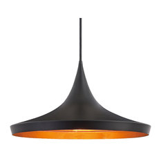 Ramos, 1-Light Pendant, Black