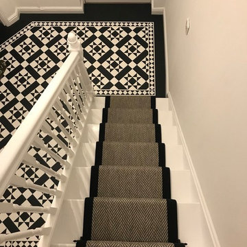 Bespoke Runner for Double Staircase