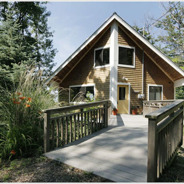 The Mollhagen Cottage Rear Entry Exterior