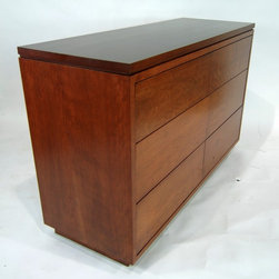 Contemporary Cherry Bedroom Set - AspenAG - Bedroom Furniture Sets