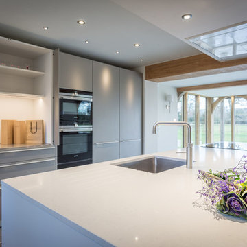 Oak Framed Countryside Home - bulthaup b3 kitchen