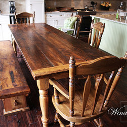 Reclaimed Wood Harvest Tables - Products