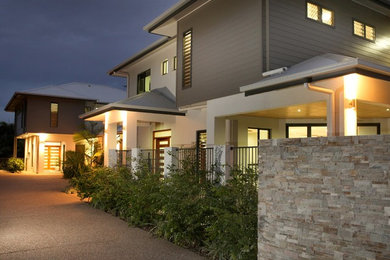 This is an example of a tropical home design in Townsville.