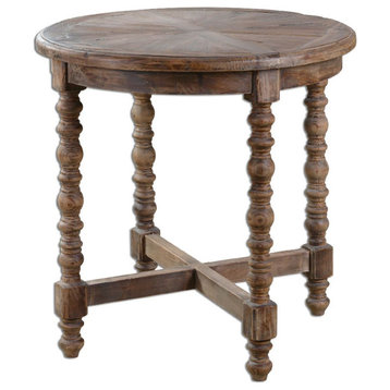 Uttermost Samuelle 26 x 26" Wooden End Table