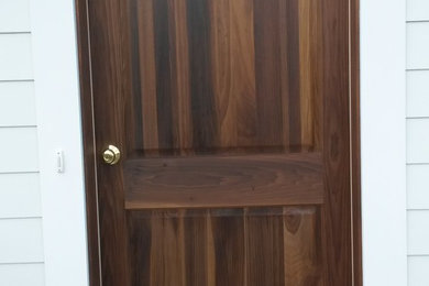 Terragated Poplar Exterior Door