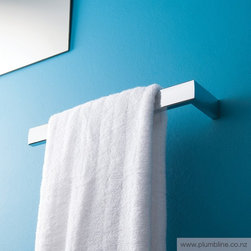Xylo 310mm Hand Towel Rail - Left Facing - Towel Rails