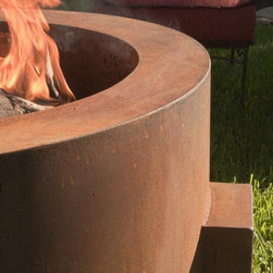 Bentintoshape 38" Round Fire Pit - Fire Pits