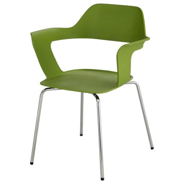 BandiShell Stack Chair, Qty. 2 Green