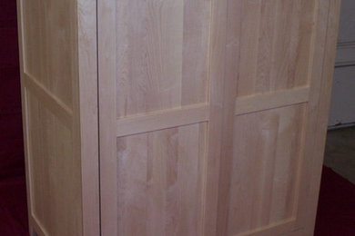 Solid Maple Armoire - Closed