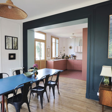Meudon romantique - Extension et surélévation partielle d'une maison