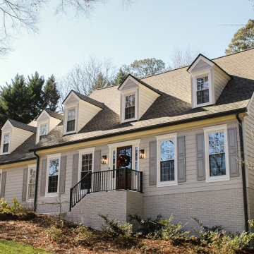 Marietta, GA Roof, Gutter, and Siding Replacement with James Hardie siding