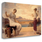Tangletown Fine Art - "Winding The Skein" By Lord Frederic Leighton, Giclee on Gallery Wrap Canvas - Give your home a splash of color and elegance with Traditional art by Lord Frederic Leighton.