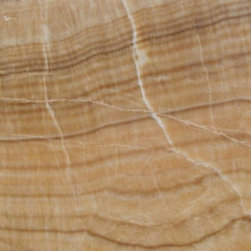 Giallo Crystal Onyx Slab - Kitchen Countertops