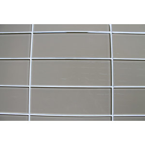 Cream 4 X4 Glass Subway Tile, 4×4 Glass Tile